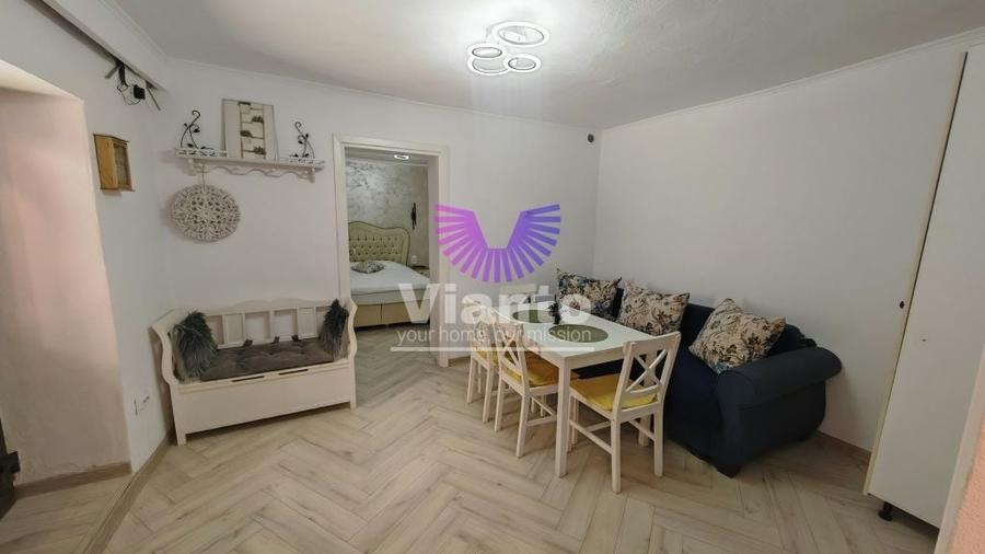 Apartament cu 2 camere semidecomandat, mobilat în Central