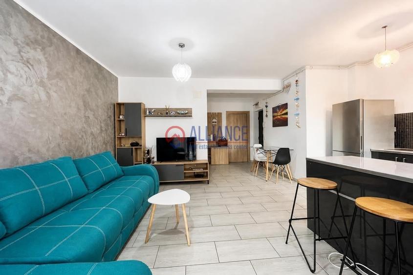 Apartament cu 2 camere semidecomandat în Central