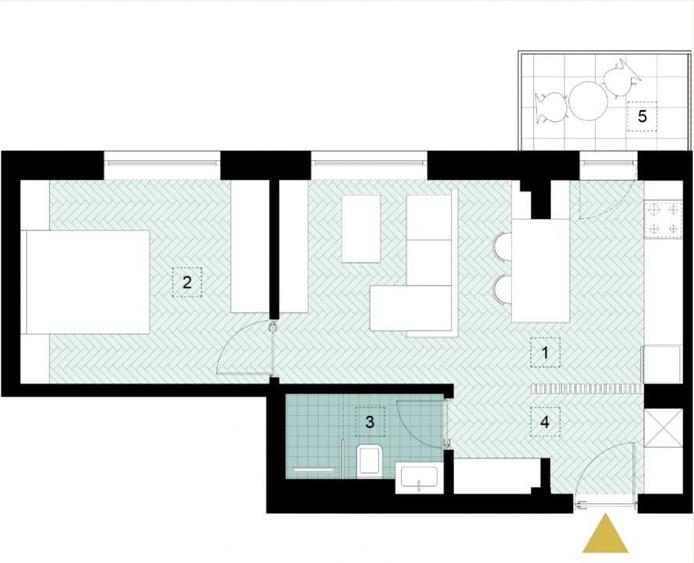Apartament 2 camere | Prima inchiriere | The Corner Dragos Voda | - 7