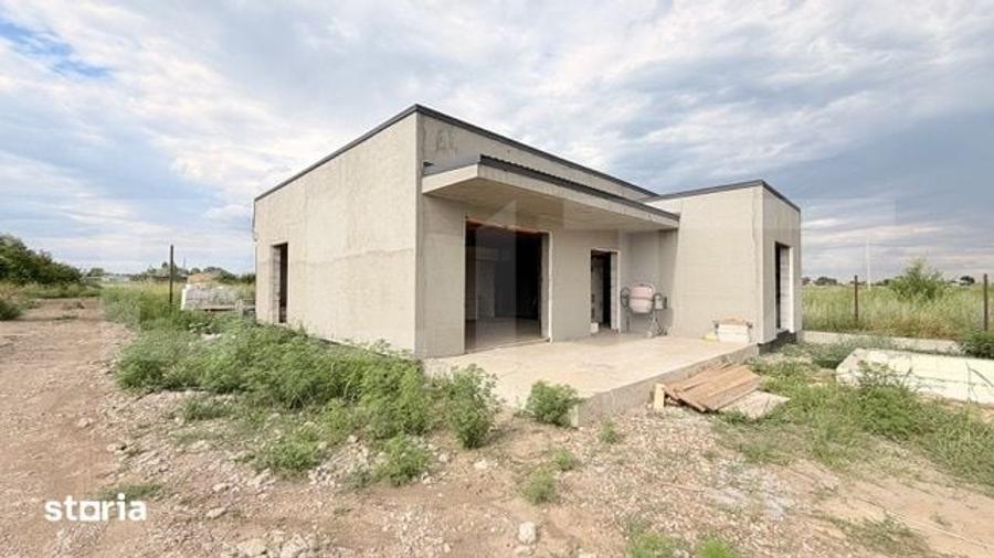 Casă cu 4 camere cu Teren 470 Mp în Brăilița