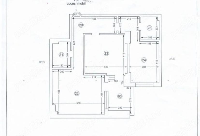 Apartament cu 3 camere în Energia
