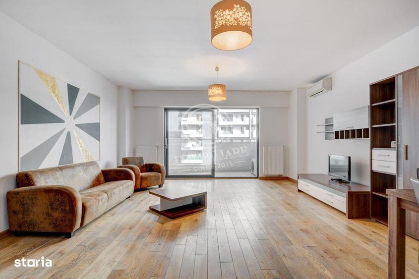 Apartament cu 2 camere, mobilat în Tei