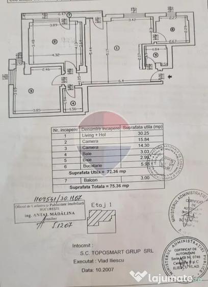 Apartament 3 camere de vanzare | Doroban?i | Putul lui Z... - Bucuresti (Bucuresti-Ilfov) - 1