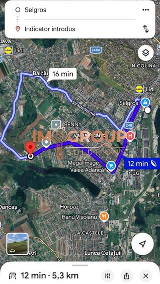 Teren de 544 mp, în Miroslava