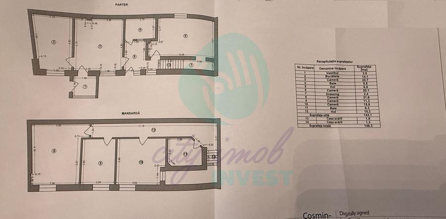 Casă individuală cu 5 camere cu Canalizare în Armeneasca