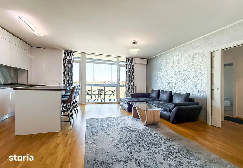 Apartament cu 3 camere, mobilat în Central