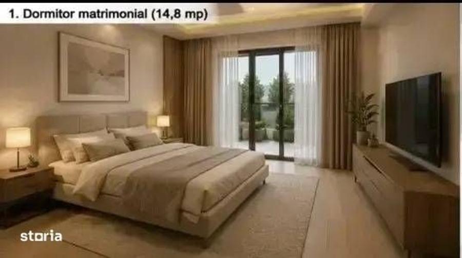 Apartament 3 camere, terasa generoasa, balcon, bloc nou, metrou - 5