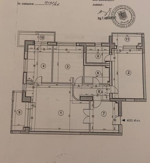 Apartament cu 3 camere decomandat, mobilat în Herăstrău