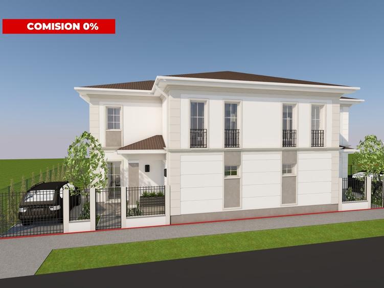 Duplex cu 4 camere cu Canalizare în Giroc