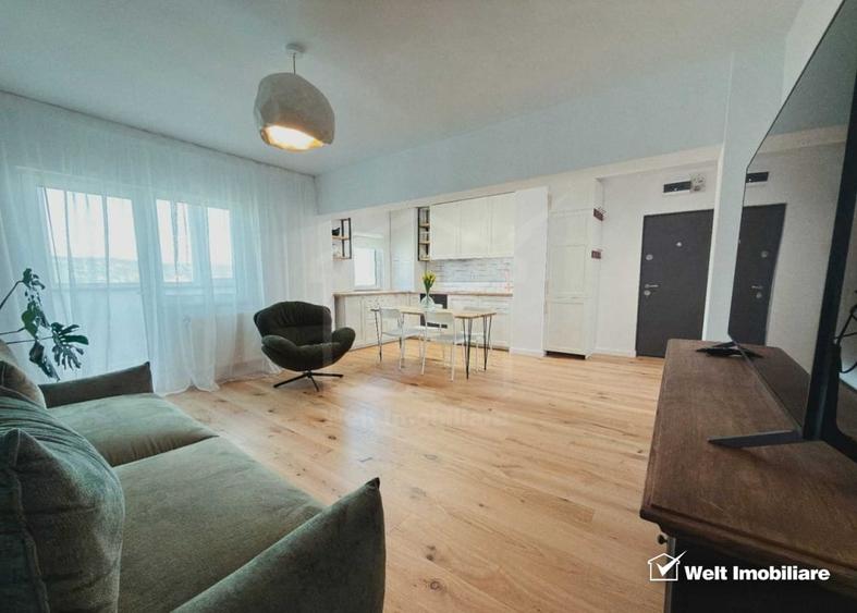Apartament cu 3 camere semidecomandat, mobilat în Mănăștur
