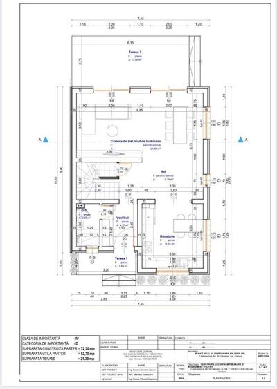 Casă cu 4 camere cu Teren 340 Mp în Central