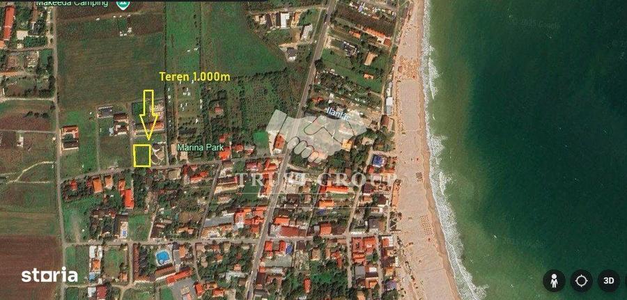 Teren de 1000 mp, în Limanu