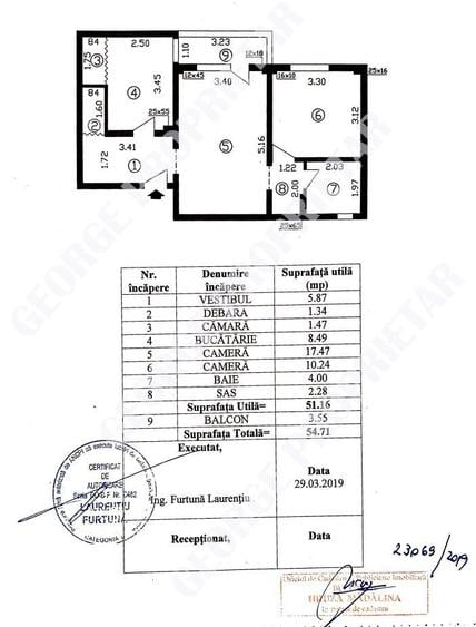 Apartament cu 2 camere în Iancului