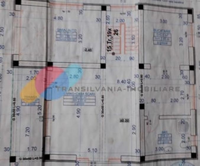 Casă individuală cu 5 camere cu Canalizare în Câmpenești