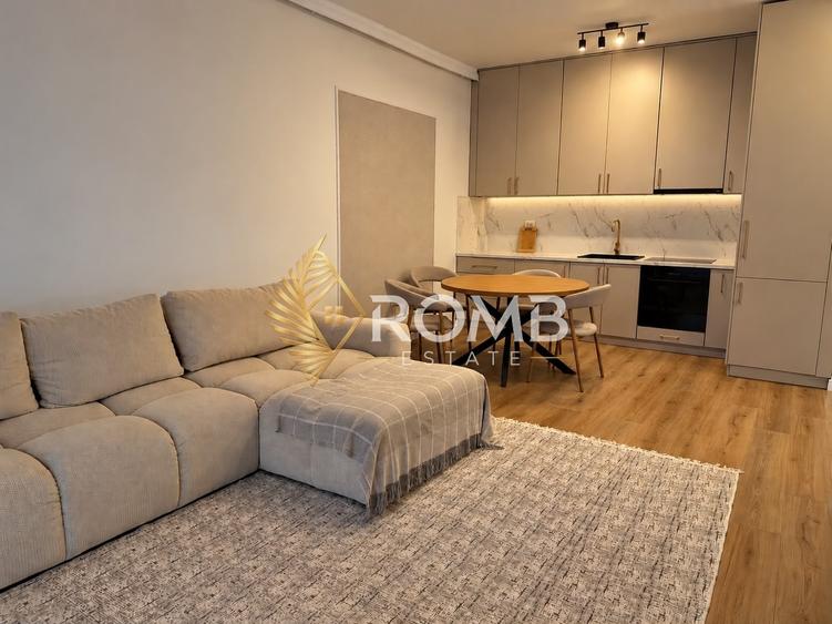 Apartament cu 2 camere semidecomandat, mobilat în Florești