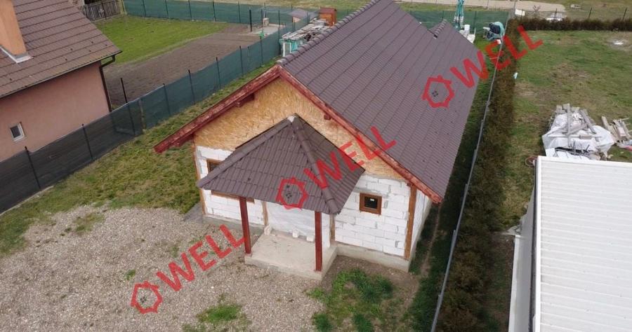Casă cu 2 camere cu Teren 600 Mp în Ghidfalău