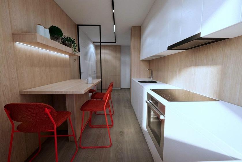 Apartament cu 2 camere decomandat, mobilat în Florești