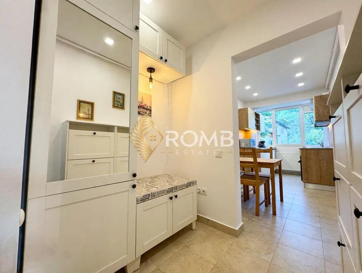 Apartament cu 3 camere semidecomandat, mobilat în Grigorescu
