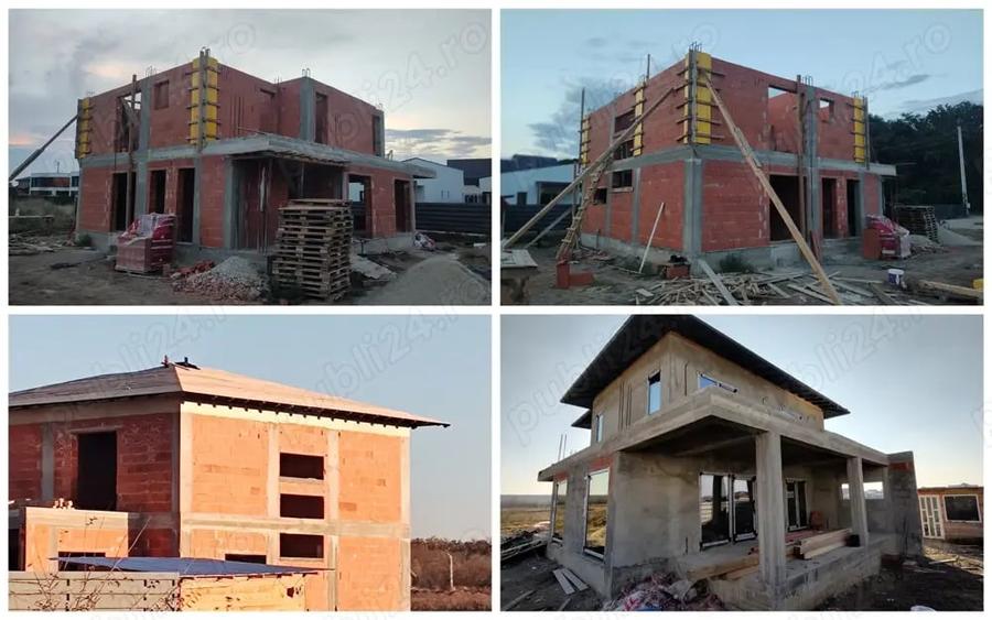 Casă cu 4 camere cu Teren 596 Mp în Balotești