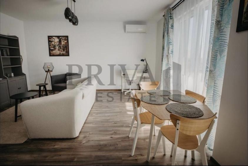 Apartament cu 2 camere, mobilat în Aradului