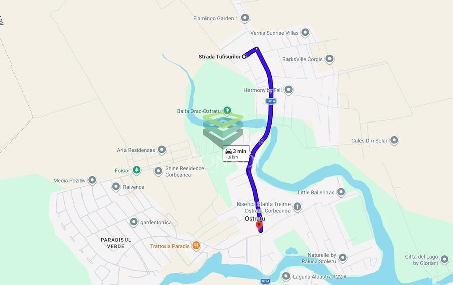 Teren Construcții intravilan de 15000 mp, în Ostratu
