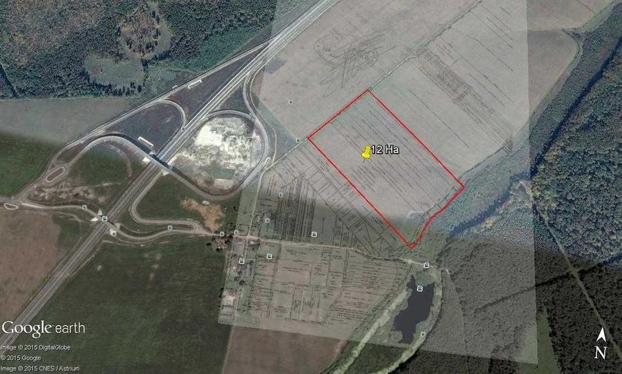 Teren intravilan 12 Ha Nod A3 Ghermanesti - 1