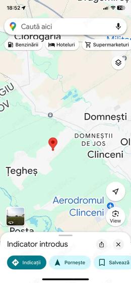 Teren în Țegheș