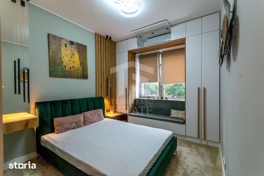 Apartament cu 3 camere, mobilat în Herăstrău