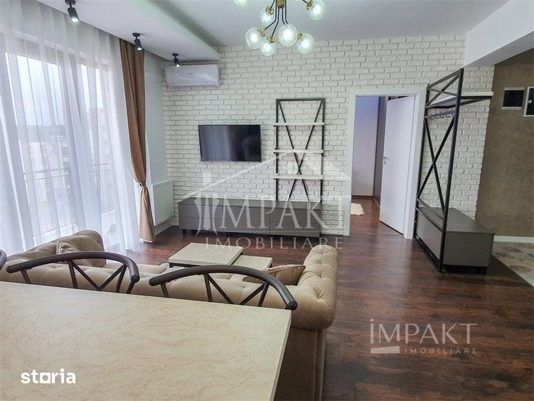 Apartament finisat Lux, complet mobilat si utilat, parcare subterana, - 5