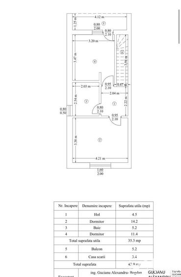 Casă cu 3 camere cu Teren 110 Mp în Bucium