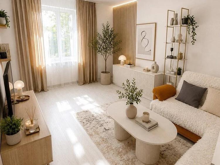 Apartament cu 3 camere decomandat în Titan