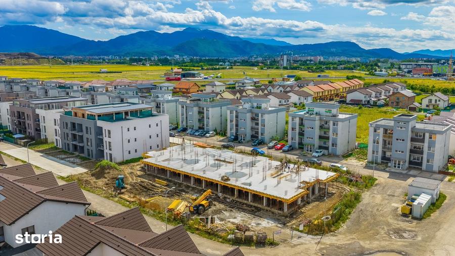 Apartament cu 2 camere decomandat în Sânpetru