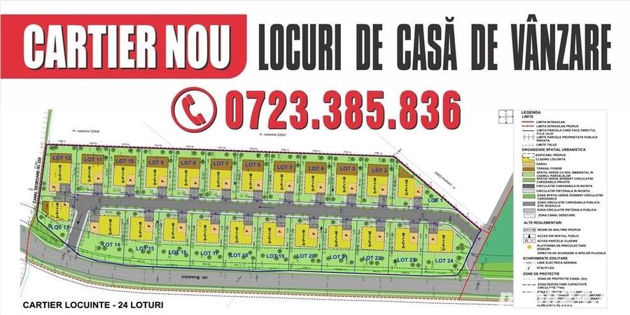 Teren de 500 mp, în Central