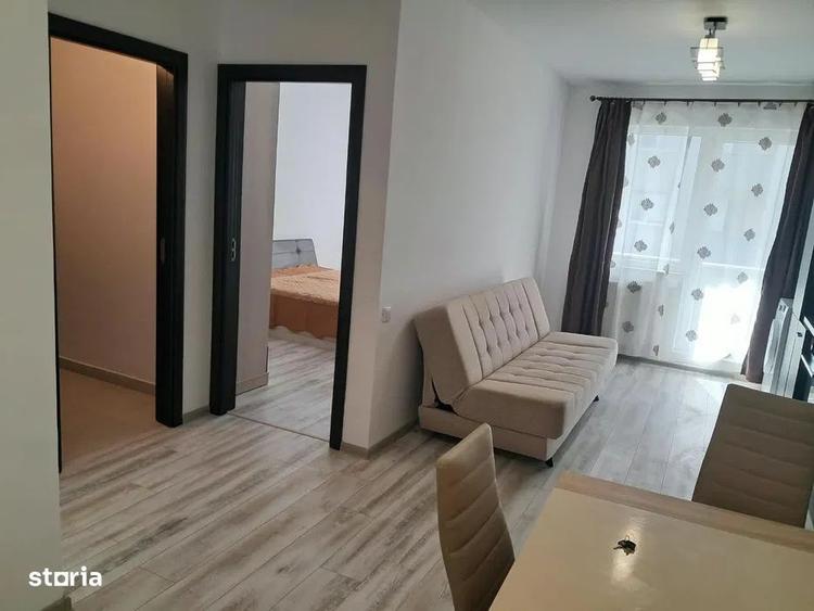 Apartament cu 2 camere semidecomandat, mobilat în Florești