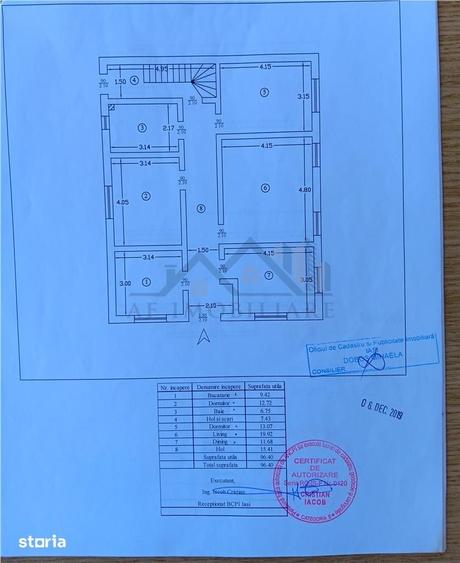 Casă cu 8 camere cu Teren 300 Mp în Ciurea