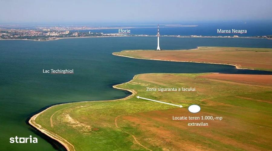 Oportunitate, 1.000 mp, in prima linie a lacului Techirghiol - 6