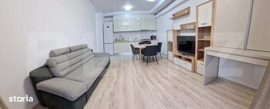 Apartament cu 2 camere semidecomandat în Central
