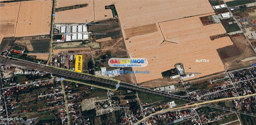 Teren intravilan de 3594 mp, în Nord
