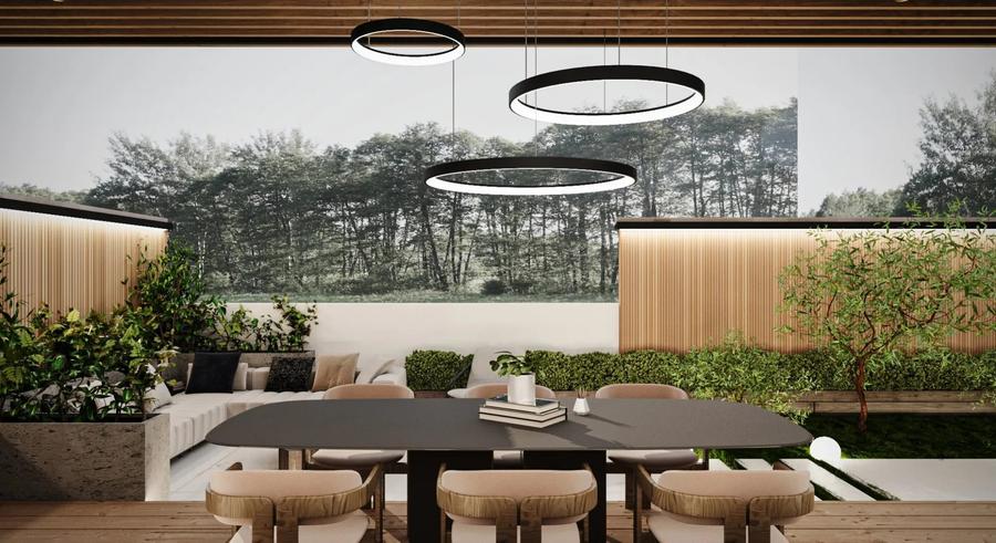 Penthouse cu 4 camere decomandat în Pipera