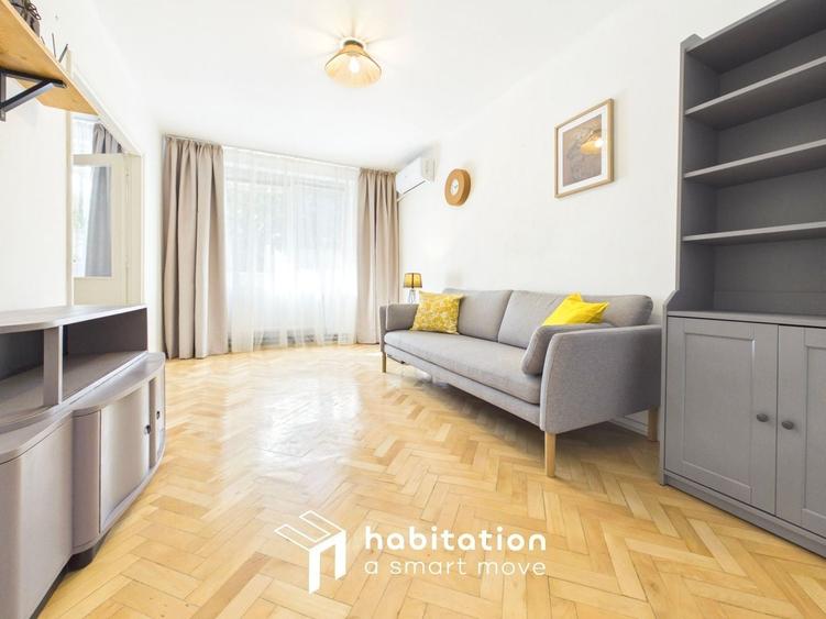 Apartament cu 2 camere semidecomandat, mobilat în Central