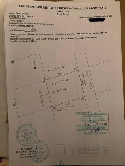 Persoana fizica, vand teren extravilan Vama Veche - 8