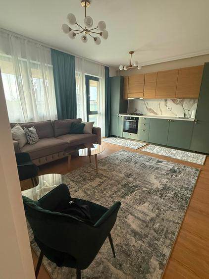 Apartament cu 2 camere semidecomandat în Pipera