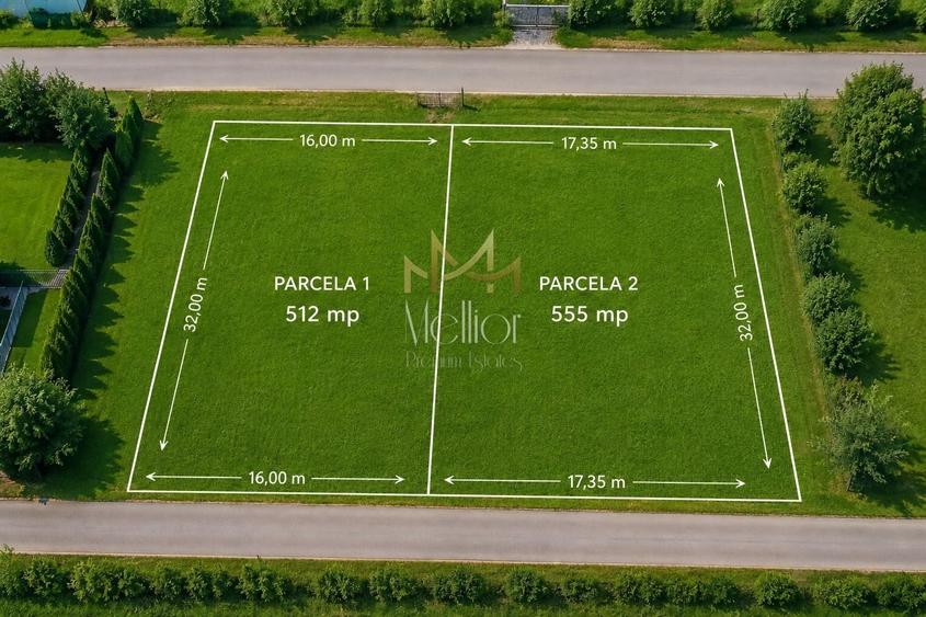 Teren Construcții intravilan de 512 mp, în Chinteni