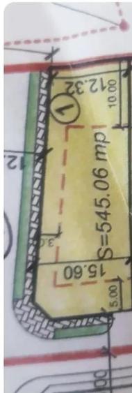 Teren de 545 mp, în Chișoda