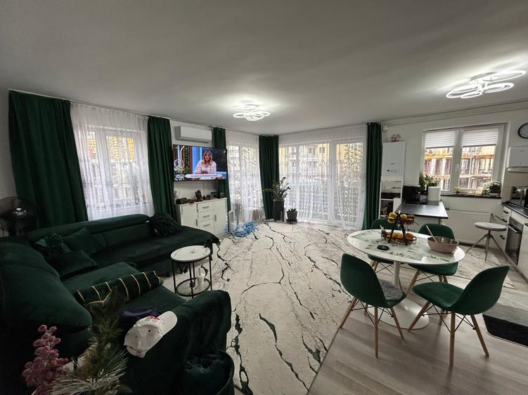 Apartament cu 2 camere semidecomandat, mobilat în Florești — fotografia 1
