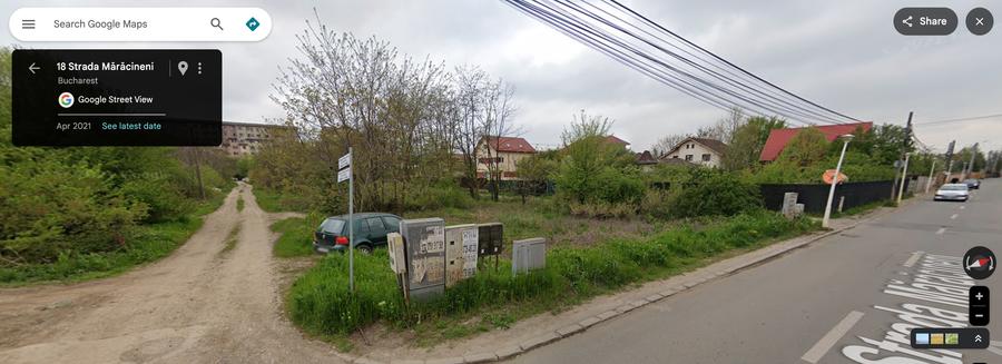 Teren Construcții intravilan de 607 mp, în Prelungirea Ghencea
