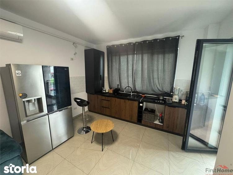Apartament cu 2 camere semidecomandat, mobilat în Nord