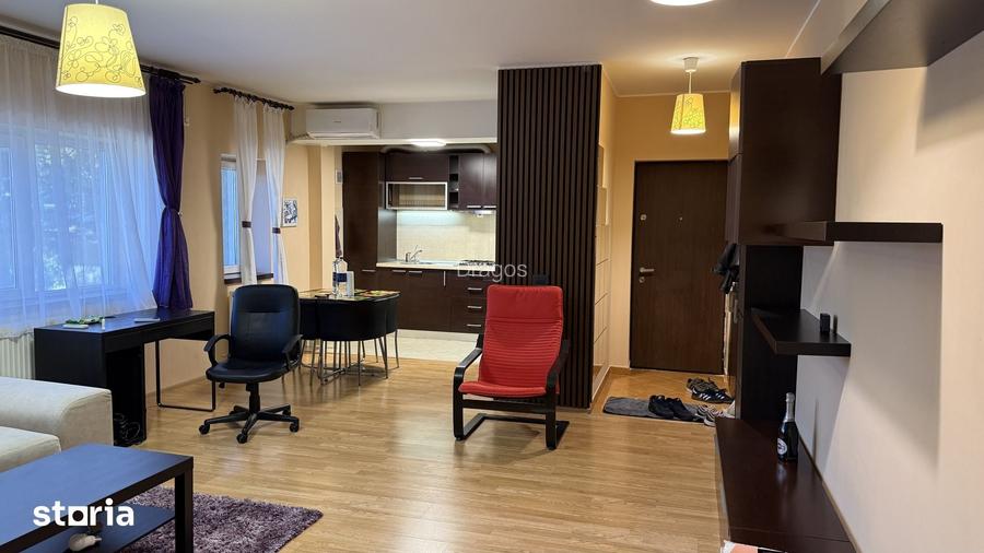 Apartament 2 camere mobilat 77MP, 2010, Boxa, Metrou Republica, Titan