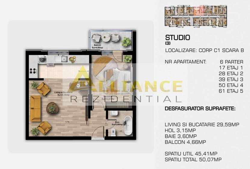 Ap 3 camere langa metrou Berceni - 8