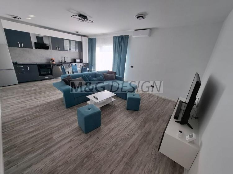 Apartament cu 2 camere semidecomandat, mobilat în Ghiroda